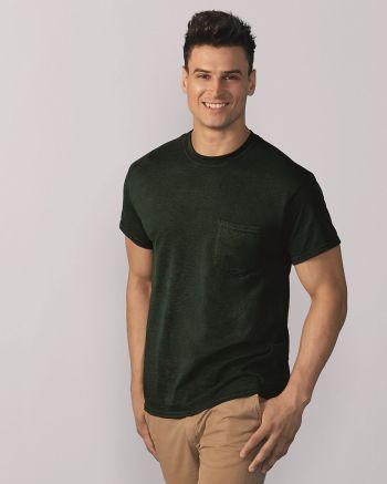 Gildan 8300 - DryBlend 50/50 T-Shirt with a Pocket