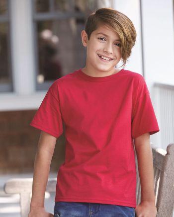 Hanes 498Y - Nano-T Youth T-Shirt