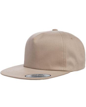 Yupoong 6502 - Unstructured Five-Panel Snapback Cap
