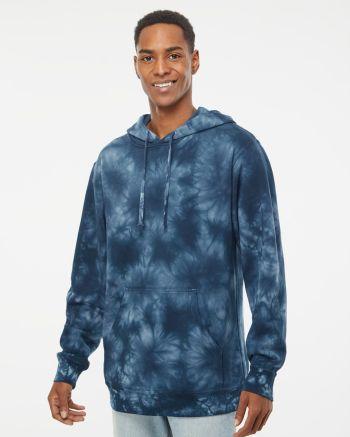 Independent Trading Co. PRM4500TD - Midweight Tie-Dye Hooded Sweatshirt