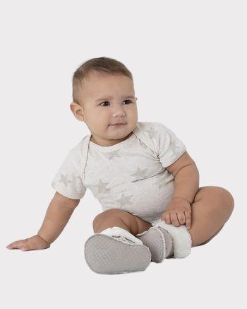 Code Five 4329 - Infant Star Print Bodysuit
