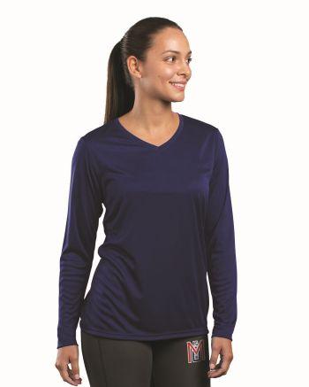 Holloway 222824 - Women's Momentum Long Sleeve V-Neck T-Shirt