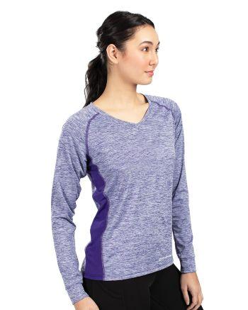 Holloway 222770 - Women's Electrify CoolCore® Long Sleeve V-Neck T-Shirt