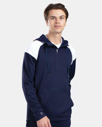 Holloway 222584 - Limitless Quarter-Zip Hooded Pullover