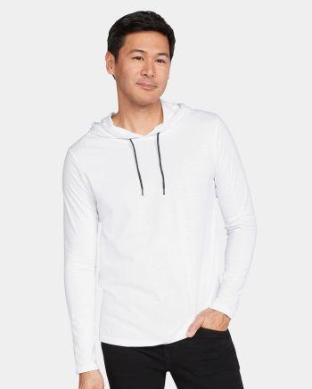 Gildan 987 - Softstyle® Lightweight Hooded Long Sleeve T-Shirt