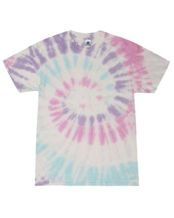 Colortone 1000Y - Youth Multi-Color Tie-Dyed T-Shirt