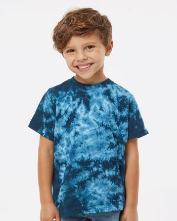 Dyenomite 330CR - Toddler Crystal Tie-Dyed T-Shirt