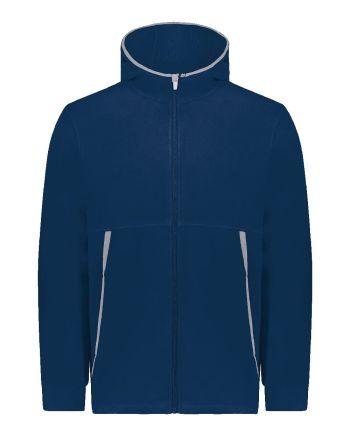 Augusta Sportswear 6859 - Eco Revive™ Youth Polar Fleece Hooded Full-Zip Jacket