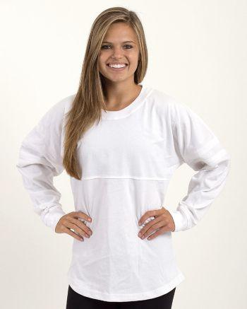 Boxercraft BW3514 - Women's Pom Pom Long Sleeve Jersey T-Shirt