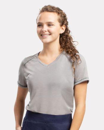 Augusta Sportswear 6844 - Women's Super Soft-Spun Poly V-Neck T-Shirt
