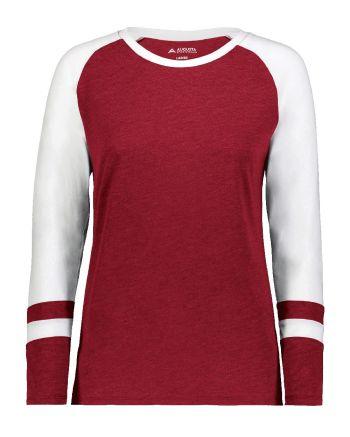 Augusta Sportswear 2917 - Women's Triblend Fanatic 2.0 Long Sleeve T-Shirt