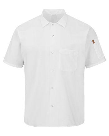 Chef Designs 502X - Mimix™ Short Sleeve Cook Shirt with OilBlok