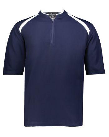 Holloway 229681 - Youth Clubhouse Short Sleeve Quarter-Zip Pullover