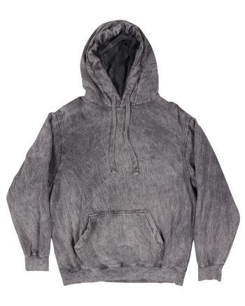 Dyenomite 854BMW - Youth Premium Fleece Mineral Wash Hooded Sweatshirt
