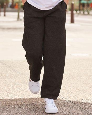 Russell Athletic 82ANSM - Cotton Rich Open-Bottom Sweatpants