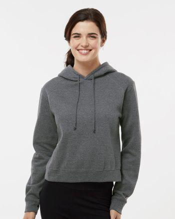 Badger 1261 - Women's Crop Hooded Sweatshirt