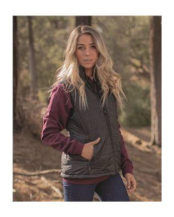 Independent Trading Co. EXP220PFVC - Women's Puffer Vest